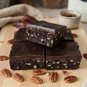 brownie sans cuisson (3 ingrédients)