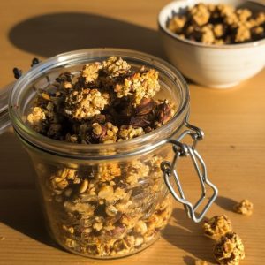 Granola au chocolat (healthy)