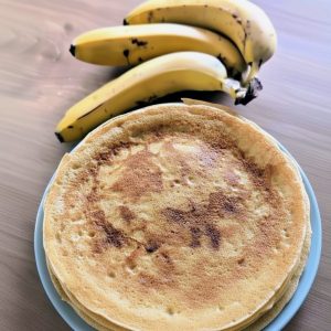 Banana Crêpes (sans oeufs)