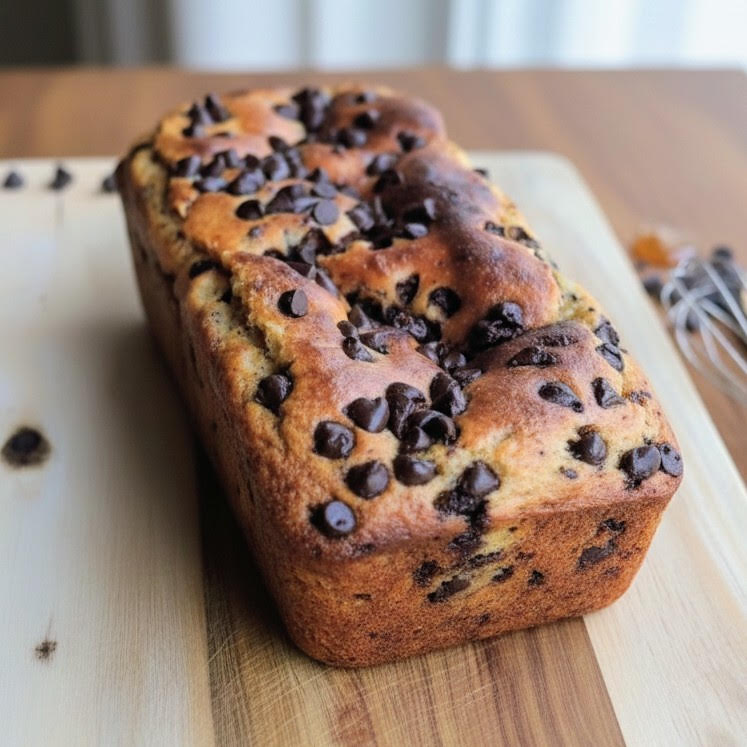 Cake aux pépites de chocolat protéiné (sans farine)