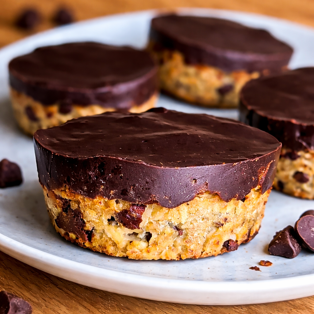 Granola muffins au chocolat