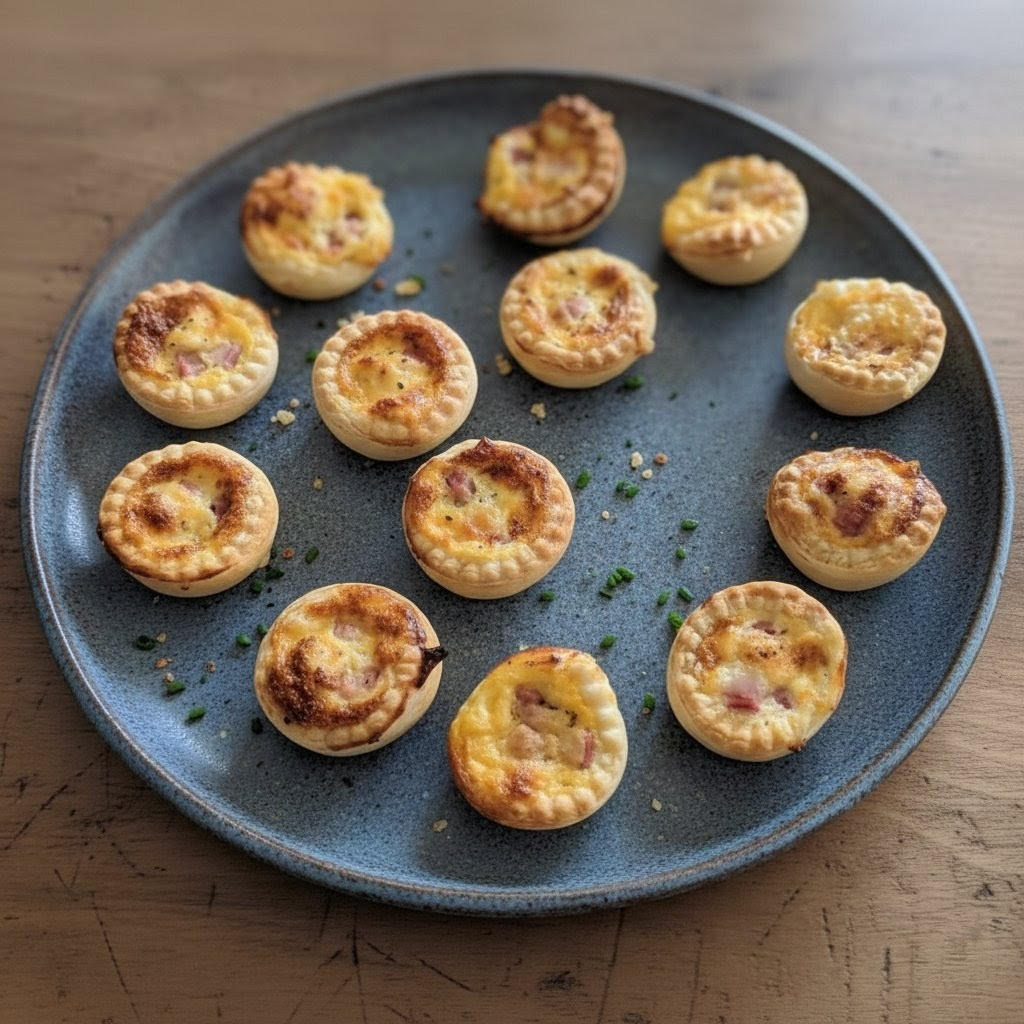 Mini quiches d’apéro