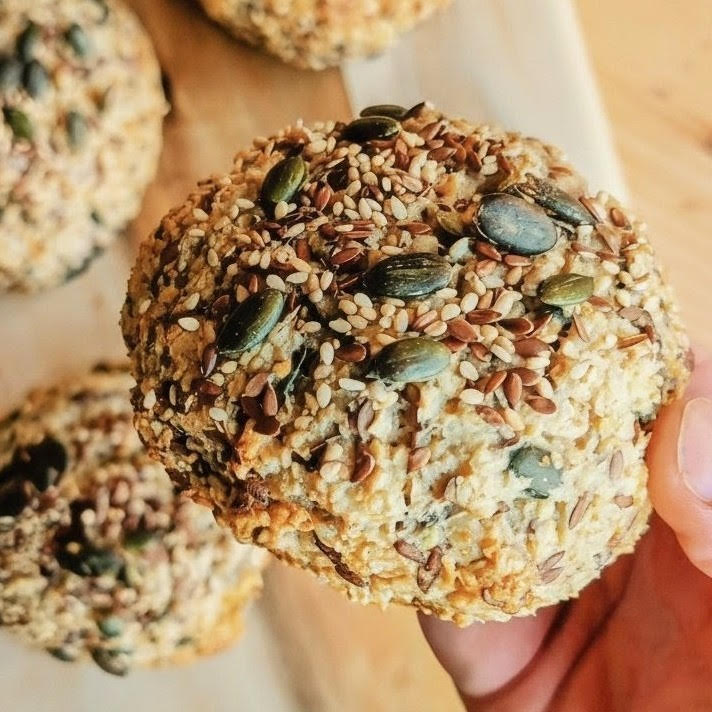 Petits pains aux graines protéinés (sans farine)