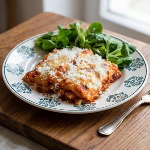 Lasagnes à la bolognaise maison