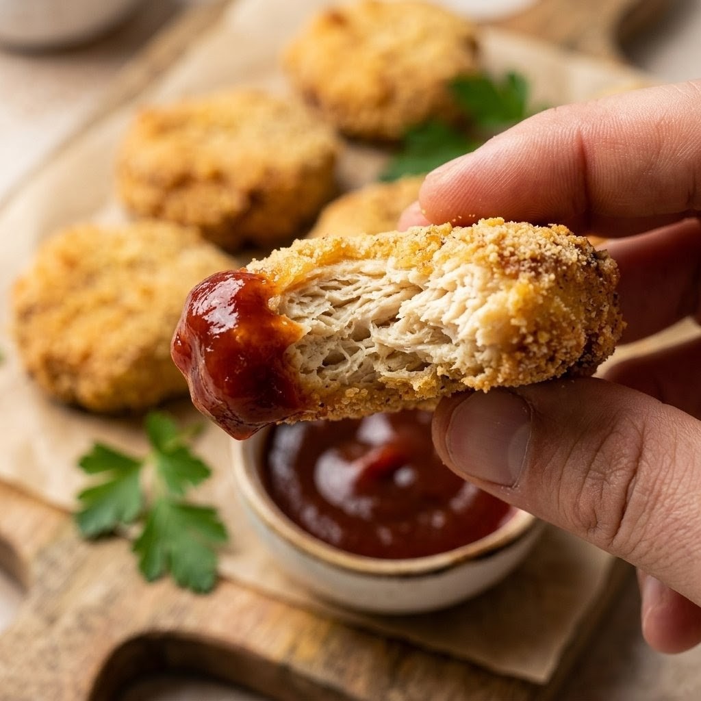 Nuggets de poulet maison sans friture