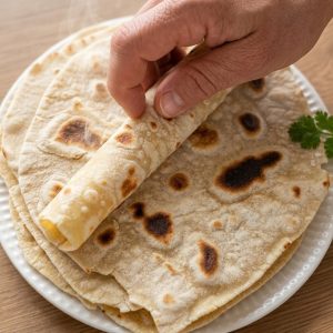 Wrap maison 2 ingrédients (prêt en moins de 5 min)