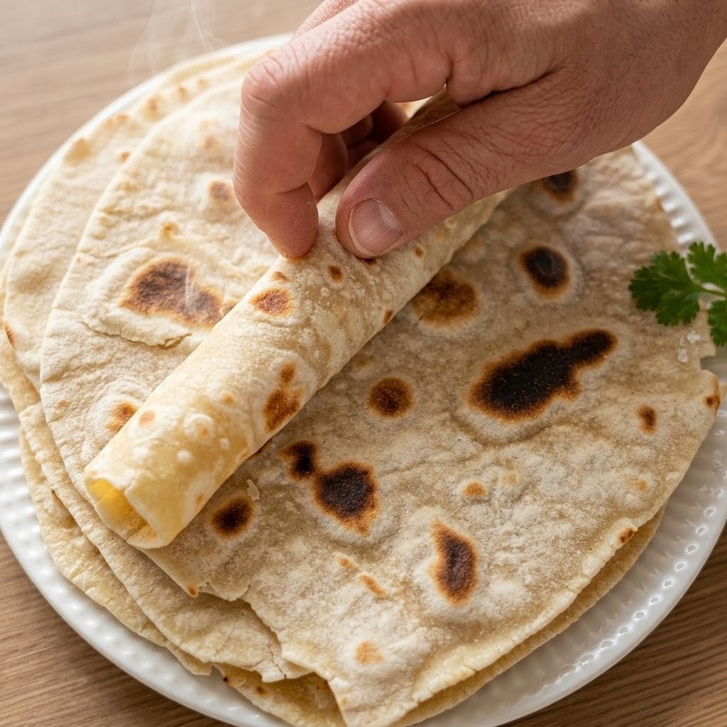 Wrap maison 2 ingrédients (prêt en moins de 5 min)