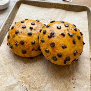 Buns chocolat protéinés (3 ingrédients)