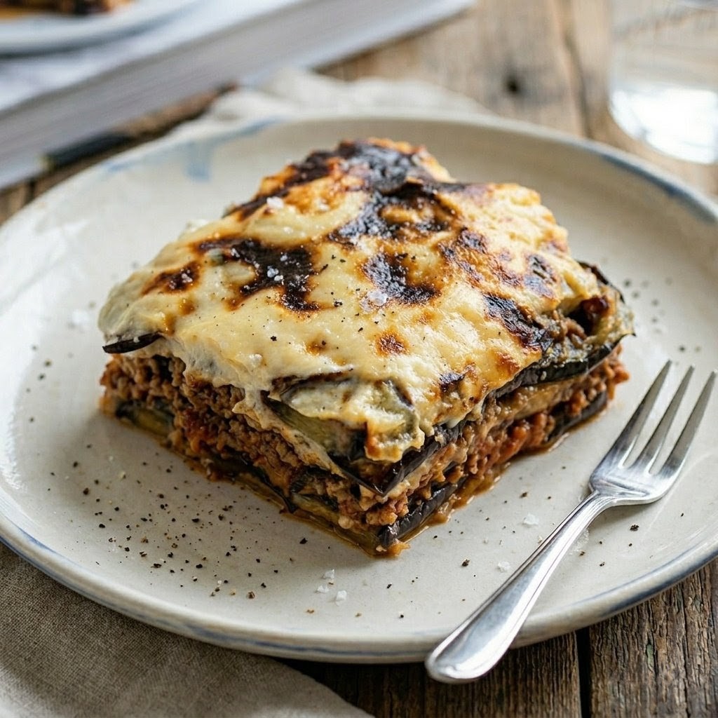 Moussaka traditionnelle grecque