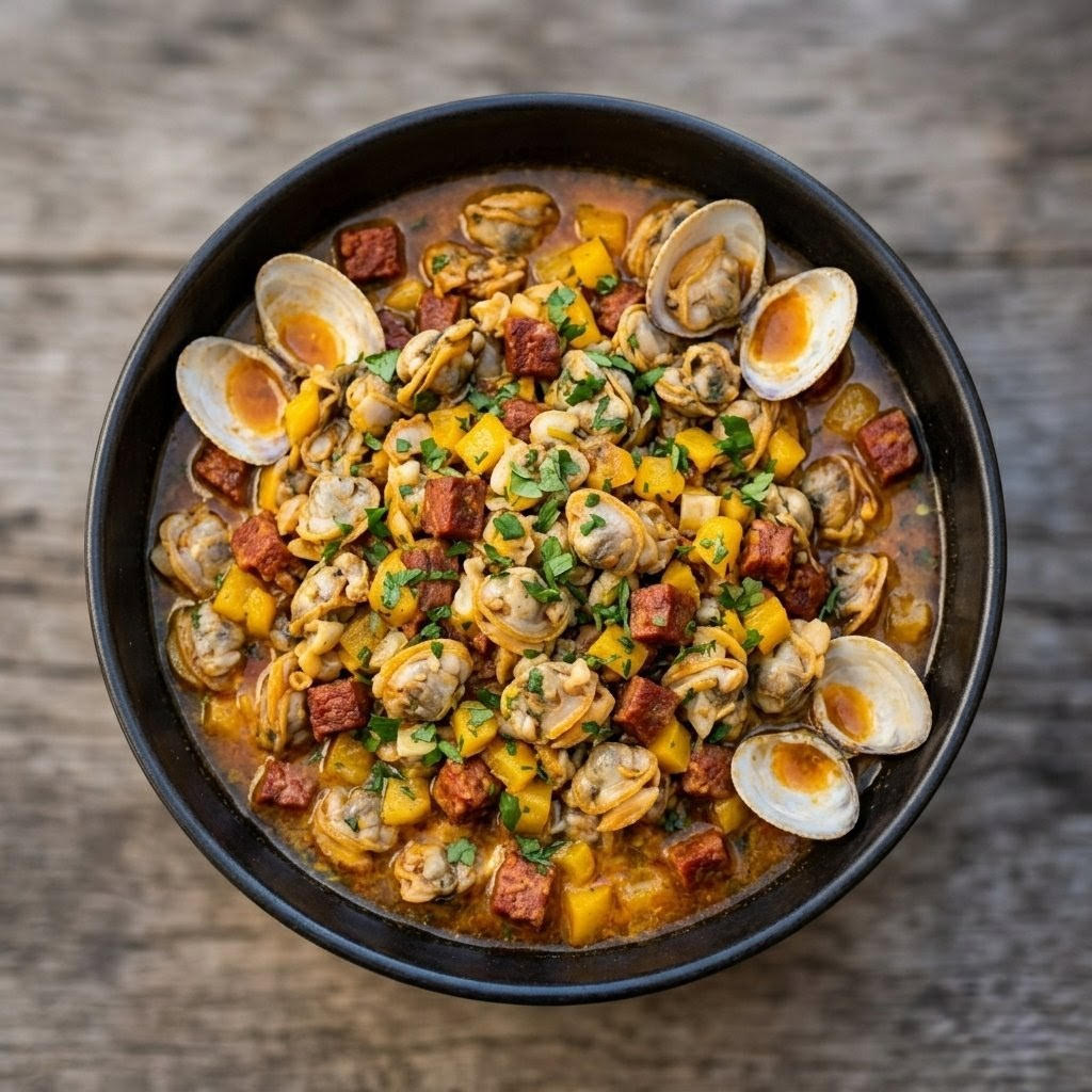 Coques au chorizo (recette facile & gourmande)