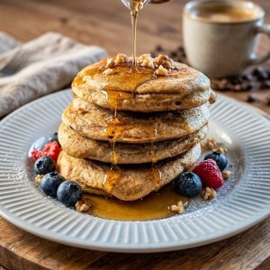 Pancakes protéinés (sans farine)