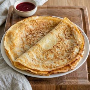Crêpes légères à la bière