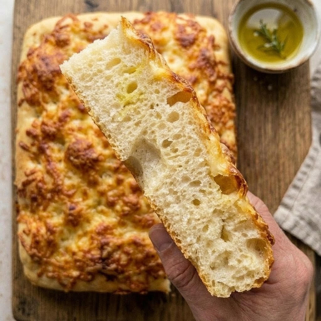 Focaccia Facile (sans pétrissage)