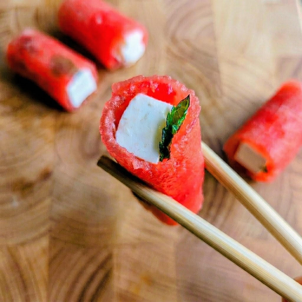 Rolls pastèque, feta & menthe