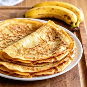 Banana Crêpes (sans œufs)