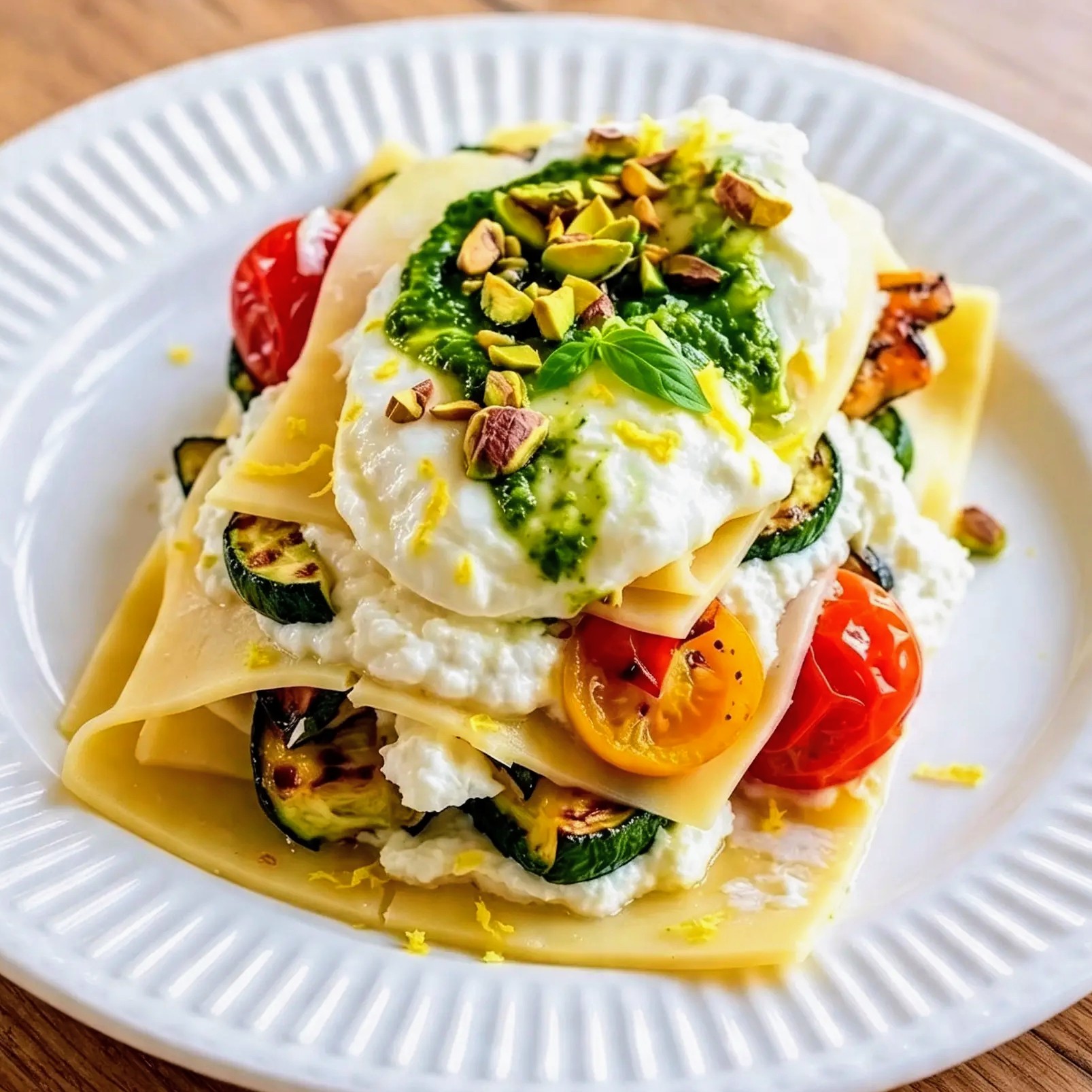 Lasagnes d'été aux légumes (sans four)
