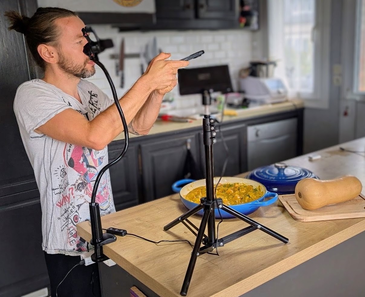 Moi dans ma cuisine
